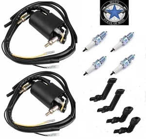 2X SUZUKI GS1150 GS1100 GS1000 GS850 GS750 12V 4ohm Dual Output Ignition Coil - Picture 1 of 1