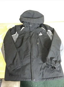 Gerry Blizzard Jacket Coat Youth Size L 14/16 Boys Gray Black Ski Winter A1 - Picture 1 of 20
