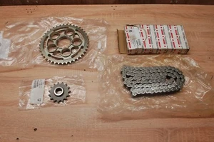 Ducati 67620771A Juego de cadenas / Kit / Piñones delanteros y traseros / Engranajes / Cadena - Imagen 1 de 7