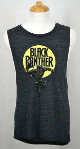 Camiseta Pantera Negra Marvel Superhéroe Gráfica Muscular Camiseta Gris Oscuro Hthr Nueva con etiquetas - Imagen 1 de 2
