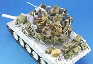 Kit de almacenamiento y accesorios tanque Sheridan 1/35 M551 sin pintar sin tanque soldado - Imagen 1 de 3