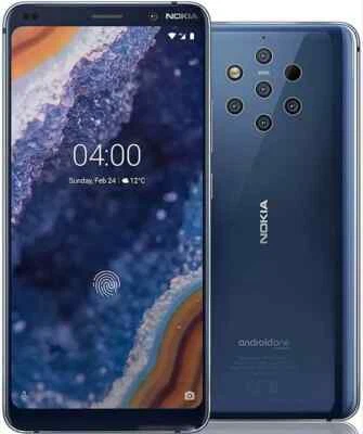 Original Nokia 9 PureView 6GB/128GB ROM Single/Dual SIM 5.99" 12MP Mobile Phone - Image 1 of 3