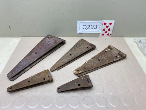 Vintage Barn Door Hinge Lot- Farm Primitive Cover