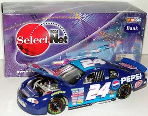 99 Jeff Gordon #24 Pepsi Monte Carlo Acción RCCA 1:24 Banco Edición Limitada - Imagen 1 de 4