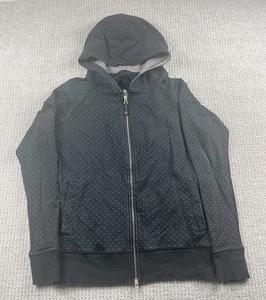 Lululemon Damen Jacke Größe 6 schwarz gepunktet Rollin' With My Omies Hoodie - Bild 1 von 11