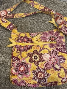 Vera Bradley Retired Pattern Bali Gold Crossbody purse - Picture 1 of 13