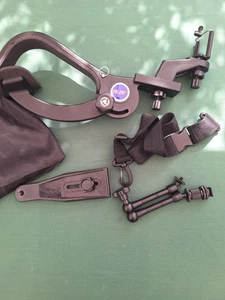 Tren Kamera Schulter Halter Mit Gurt Unbenutzt Mit Beutel Schwarz 55 cm Länge - Bild 1 von 4