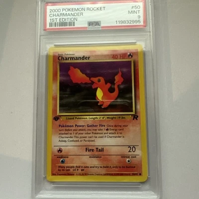 Pokémon Charmander Team Rockets 1st Edition - Image 1 of 2
