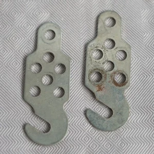 Master Trix 4 Metallbaukasten Western Germany - Componente H / H1 gancho - Imagen 1 de 5