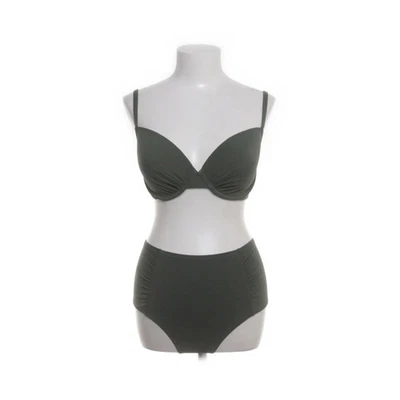 C&A, Bikini, Größe: 38, Elasthan/Polyamid, Grün, Einfarbig #MhG - Bild 1 von 4