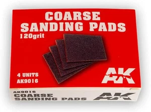 AK Interactive Course Schleifpads 120er Körnung x 4 (AK9016) - Bild 1 von 1