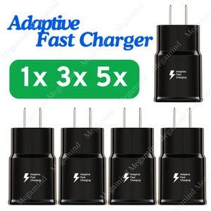 USB Wall Charger Fast Adapter Block Charging Cube Brick Box For Samsung Android - Picture 1 of 15