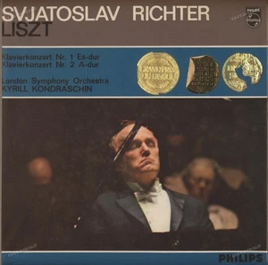 Richter,Liszt. Kondrashin - Piano Concerto No.1 in E Flat No.2 in A LP 1964 ´ - Bild 1 von 1