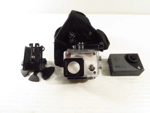 React Action Camera 4K Ultra HD w/ Armband Waterproof Case - Picture 1 of 6