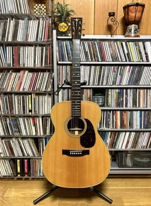 Guitarra Acústica Rara Años 80 Cat's Eyes CE-800T por Tokai MIJ Incrustación Antorcha De Colección - Imagen 1 de 8