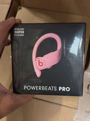 Beats Powerbeats Pro истинный беспроводной Bluetooth наушники - розовый, высокая производительность - Изображение 1 из 4