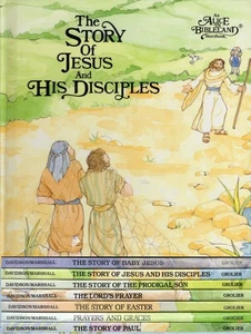 ALICE IN BIBLELAND - 7 NEW TESTAMENT TITLES - GROLIER, HARDCOVER, LATE 1980s - Picture 1 of 20