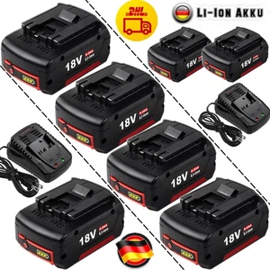 18V 8,0Ah Akku/Ladegerät für Bosch Professional GSB BAT618 BAT609 BAT620 BAT622 - Bild 1 von 28