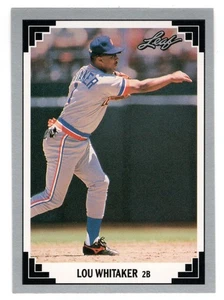 Lou Whitaker - Detroit Tigers (Baseball Card) 1991 Leaf # 120 Mint - Picture 1 of 1