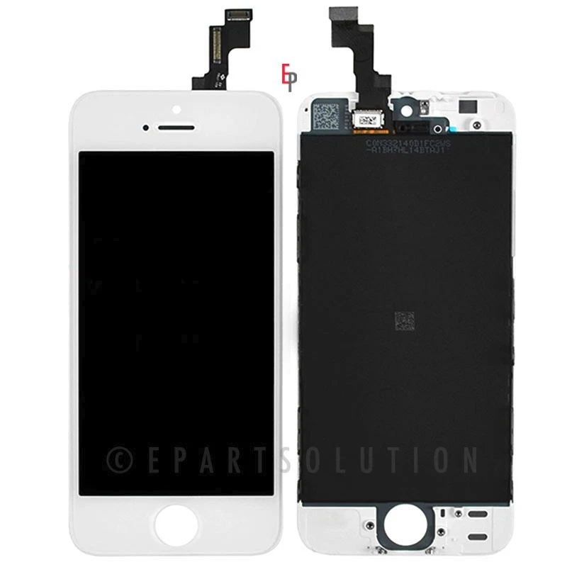 Conjunto Digitalizador Pantalla LCD Pantalla Táctil iPhone 5S Blanco Foto 1 de 1