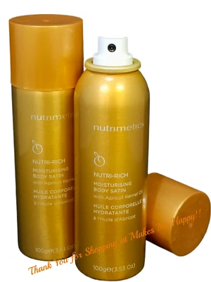 Qty2  🌟  Nutri Rich Body Satin Spray With Apricot Kernel Oil - NEW  🥰 - image 1 of 4