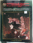 TSR Dungeons & Dragons Monstrous Arcana #9571 MASTERS OF ETERNAL NIGHT, NEW
