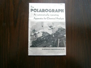 Catálogo sucesor Polarograph Leybold - Imagen 1 de 4