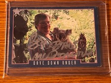 David McDonnell Star Cards "Dave Down Under" Autograph Auto Card Star Trek