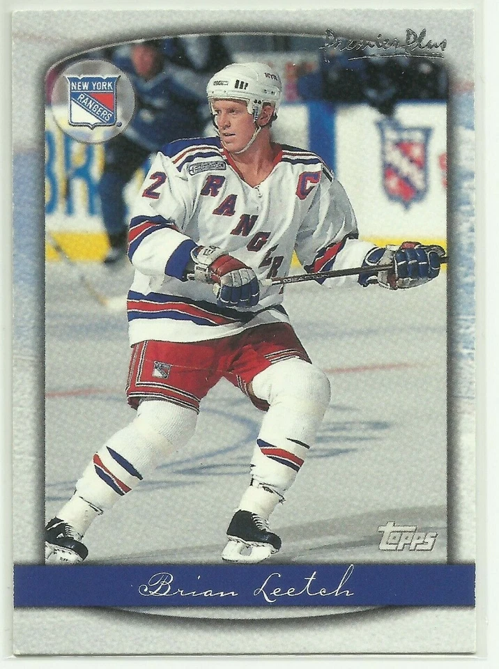 1999-00 Topps Premier Plus #61 Brian Leetch New York Rangers - Image 1 of 2