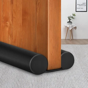 under Door Draft Stopper 36 Inches Black Door Bottom Seal Strip Weather Draft... - Picture 1 of 12