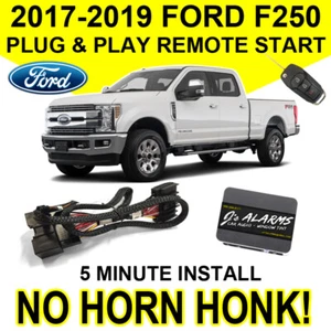 Js Alarms Remote Start Plug & Play For 2017-2019 Ford F-250 F250 Super Duty FO2N - Picture 1 of 8