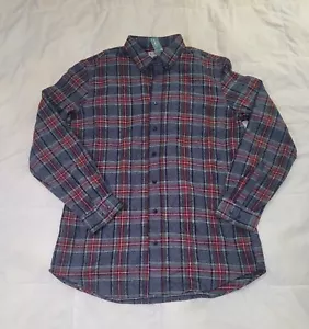NWT LL Bean Men’s Slightly Fitted Long Sleeve Flannel Shirt Size Large Tall - Picture 1 of 6
