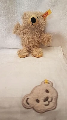 steiff 901195 - niedlicher Teddybär Charly 12cm beige KF wNEU - Bild 1 von 4