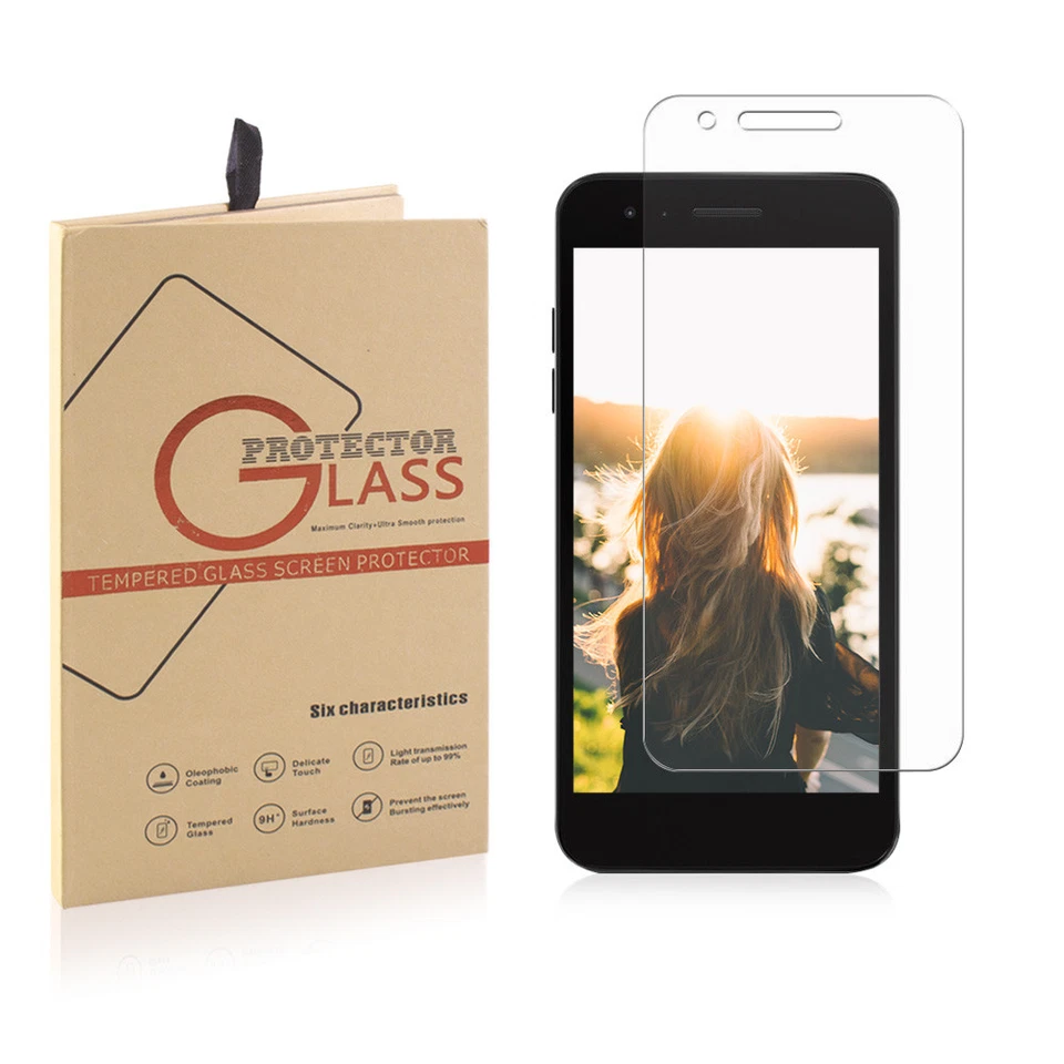 Película protectora de pantalla de vidrio templado transparente 2XFor LG K10 2018 K20 V K20 Plus K30 Foto 1 de 4