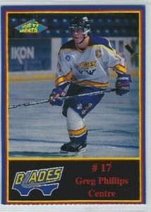 Greg Phillips 1997-98 Saskatoon Blades (WHL)