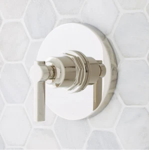 Signature Hardware SHGF8010PN druckausgeglichenes Ventil nur Verkleidung - poliertes Nickel - Bild 1 von 1