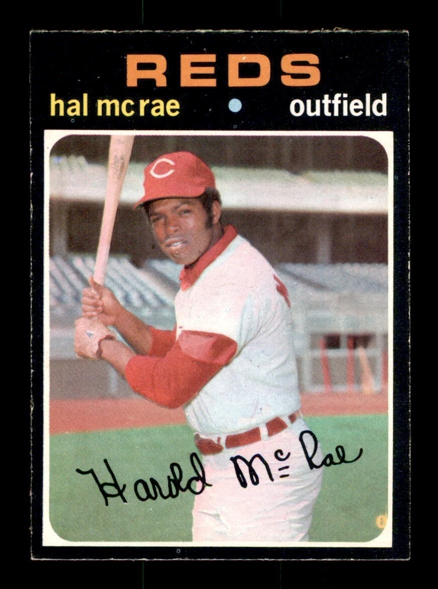 1971 OPC O-Pee-Chee Baseball #177 Hal McRae EX/MT