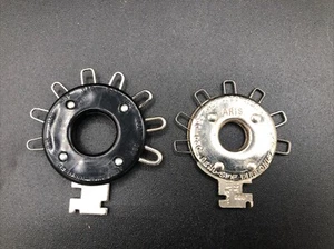 2 VTG Wire Spark Plug Gap Gauge Tools UnBrand  & Aris Rat Rod Old School Shop - Picture 1 of 9