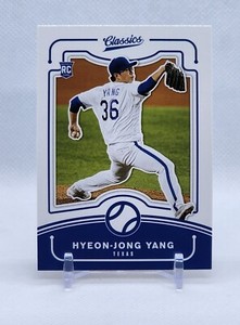 2021 Panini Chronicles Classics HYEON-JONG YANG RC RANGERS #4