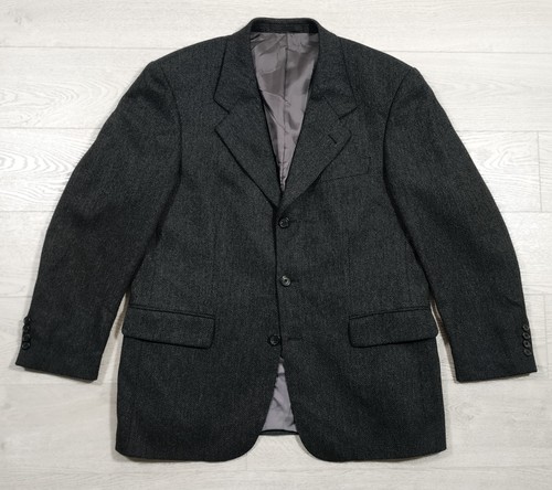 Giacca cappotto sportivo Hugo Boss uomo Loro Piana in lana e cashmere  taglia 25 40 50