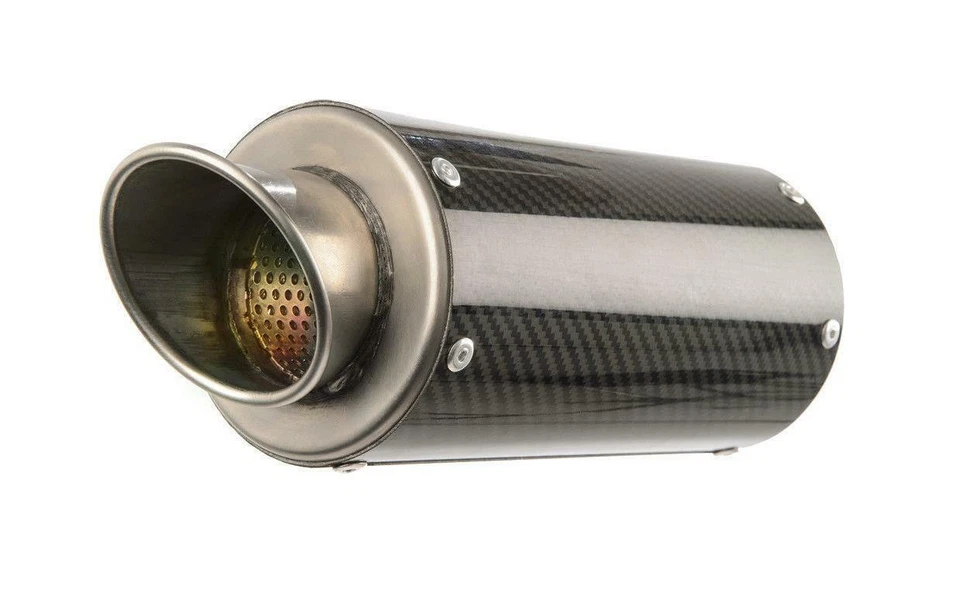 Hotbodies Racing - 41302-2400 - MGP Growler Slip-On, Carbon Fiber Muffler