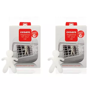2 Pezzi Mr&Mrs Fragrance Cesare Deodorante Auto Lunga Durata Profumo Aria Fresca - Foto 1 di 3
