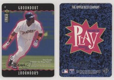 1996 Collector's Choice You Make the Play Gold Signature Tony Gwynn (Groundout)