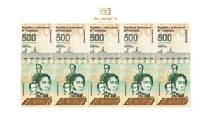 Venezuela 500 Bolivar (Digitales) Banknote, 2023 - zirkuliert x 5 Stück - Bild 1 von 3