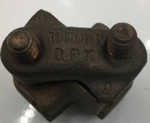 QPX2C2C BURNDY H-1-1/2 ZOLL X J-5/16 ZOLL X LÄNGE 1-5/16 ZOLL X W-1-3/8 ZOLL HI - Bild 1 von 4