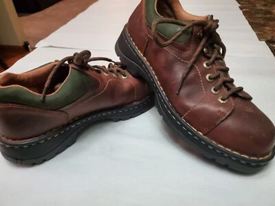 ZAPATOS DE TRABAJO MUJER CAROLINA PUNTERA ACERO TALLA. Oxford de cuero marrón 9,5 M CA1423 Foto 1 de 4