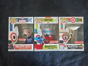 Funko Pop! Ad Icons Set of 3 Target Exclusive BULLSEYE #178, #237 & #242, New - Picture 1 of 6