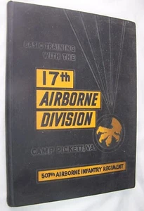 1949 17ª División Aerotransportada 507º Regimiento Anuario Campamento Pickett VA EJÉRCITO DE EE. UU. - Imagen 1 de 15