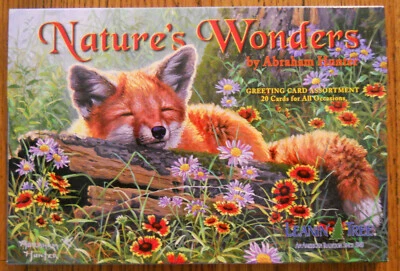 20 Full Color Leanin Tree Greeting Cards, NATURE'S WONDER, LOTS OF CUTE ANIMALS - Image 1 of 4