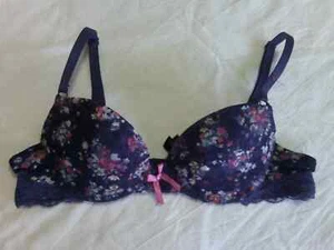no secret gepolsterter Pushup Bügel BH UK 32A Euro 70A Frankreich 85A USA 32AA - Bild 1 von 6